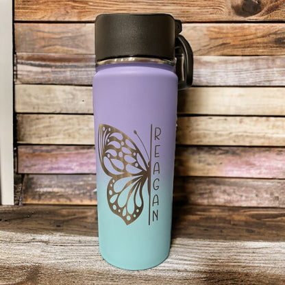 Butterfly Sports Water Bottle