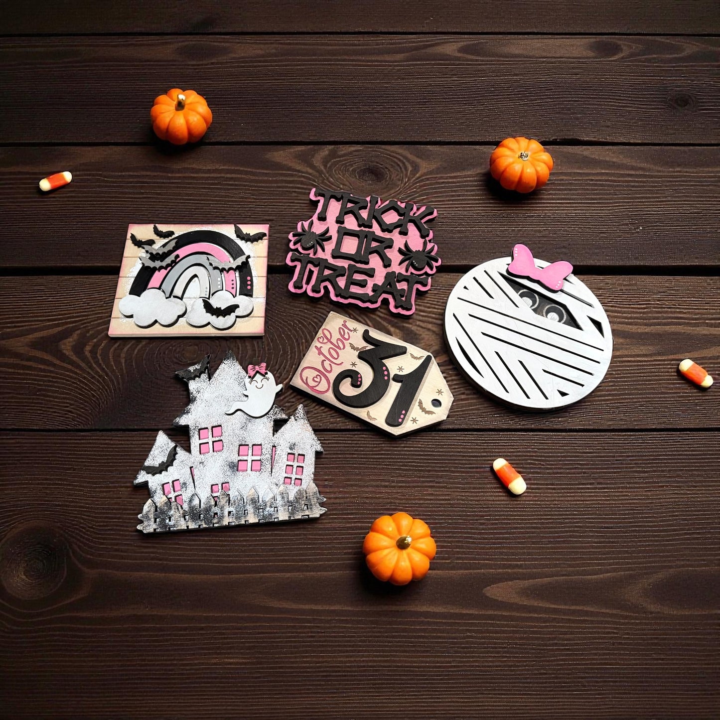 Cutesy Halloween Tier Tray Set