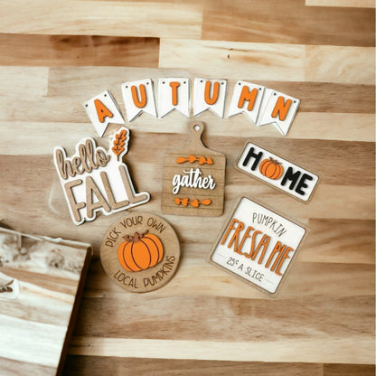 Hello Fall Tier Tray Set