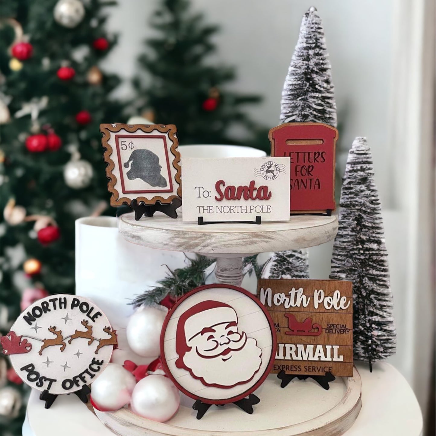 Letters To Santa Tier Tray Set