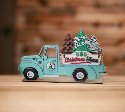 Mini Christmas Tier Tray Set for Truck Tier Tray