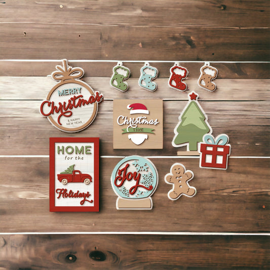 Home For The Holidays Tier Tray Set