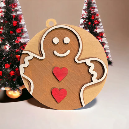 Adorable 3D Christmas Ornaments