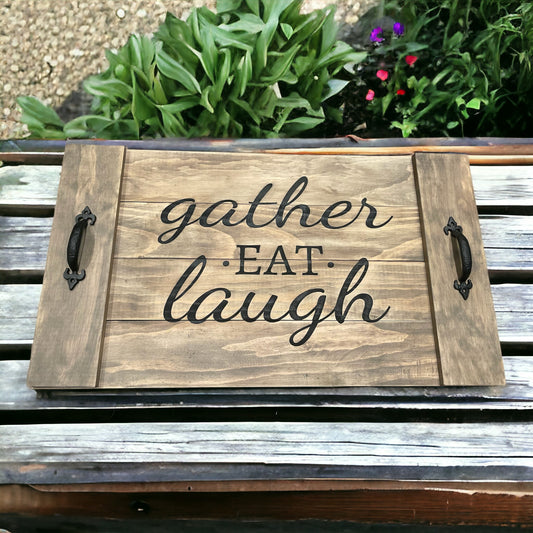 Gather·Eat·Laugh Tray