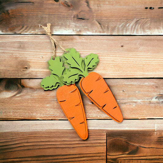 Carrot Tier Tray Decor