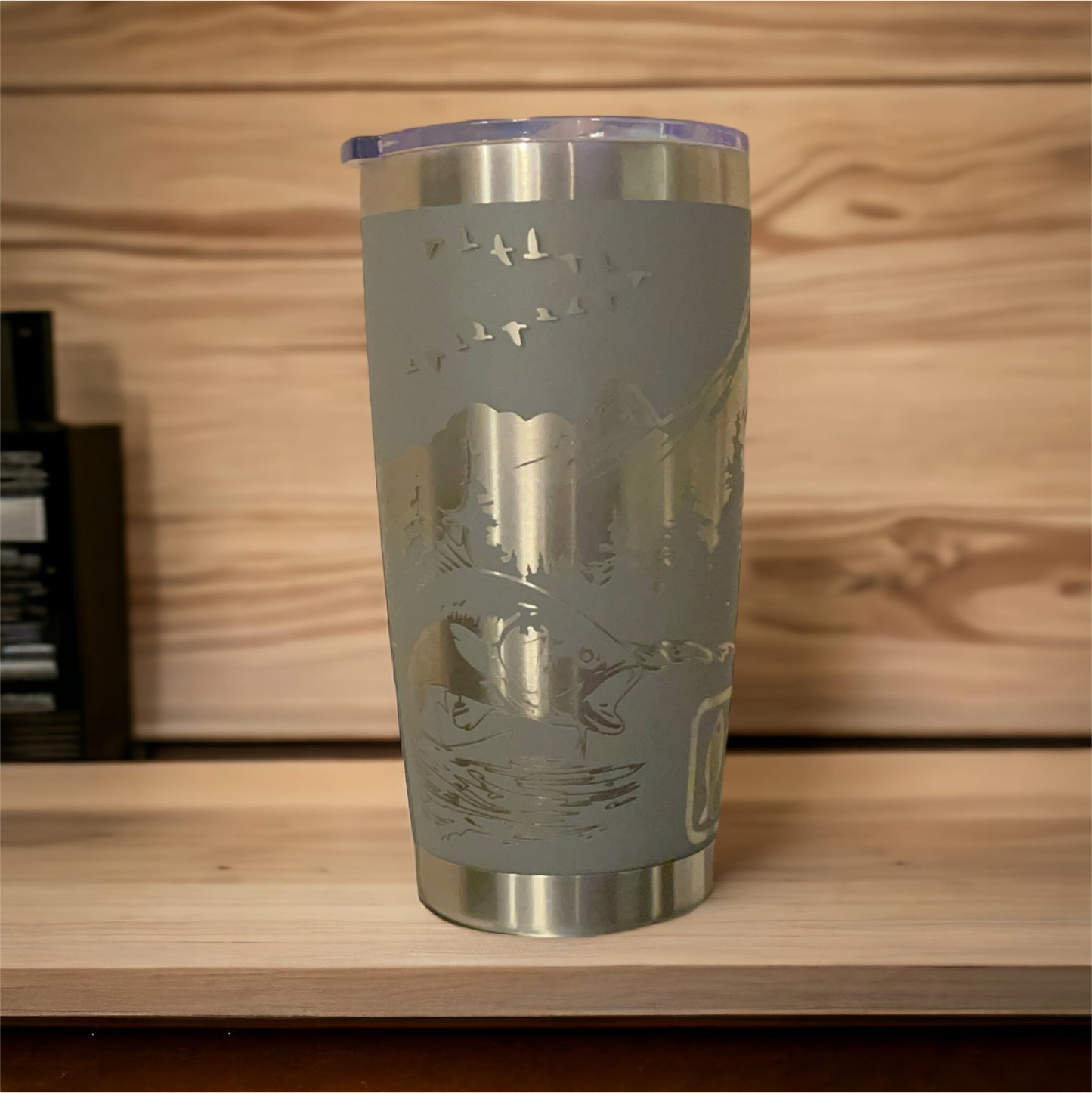 Gone Fishing 20 oz Tumbler