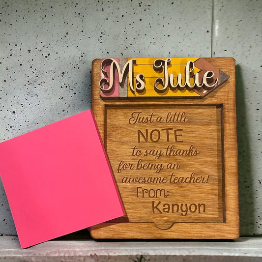 Post it Note Holder