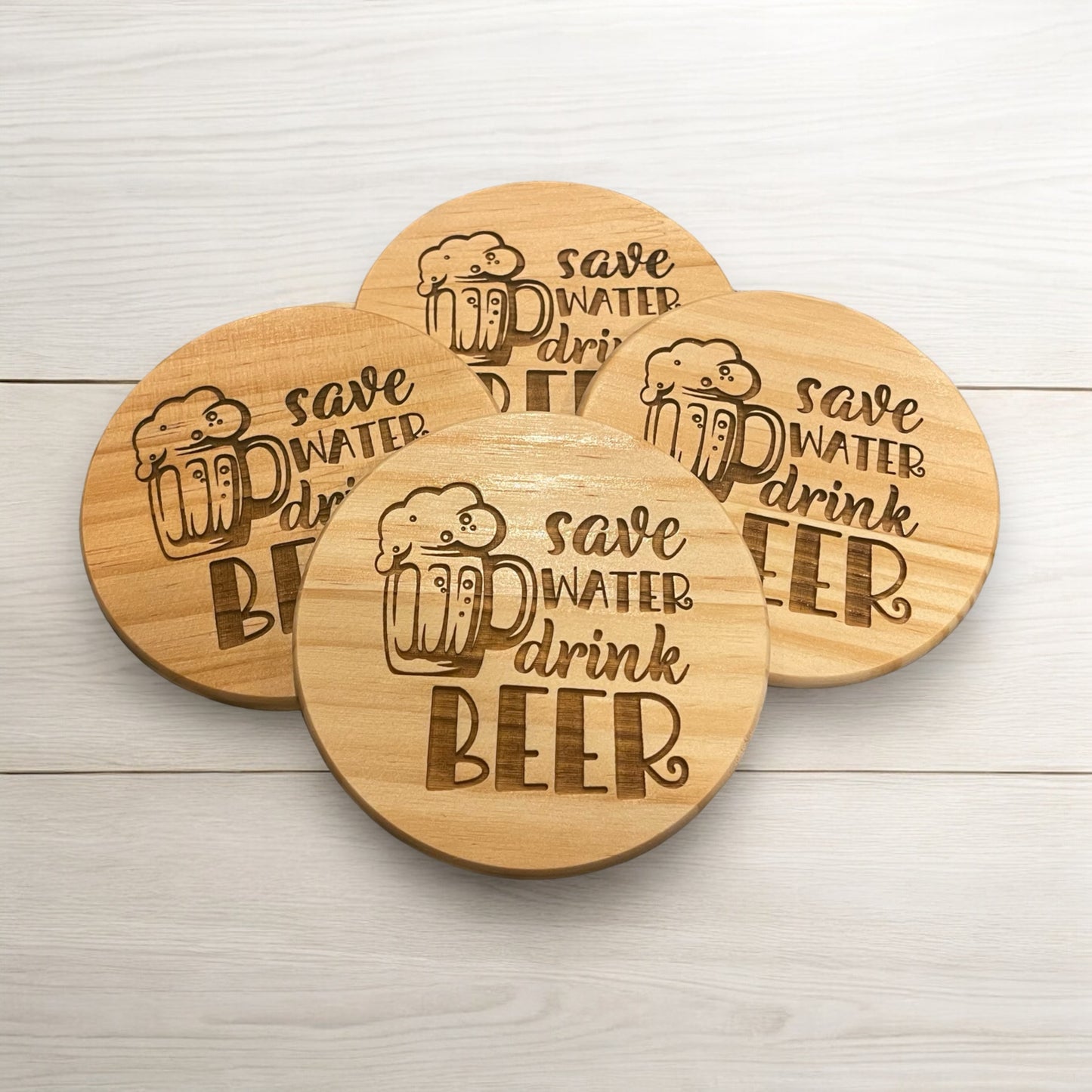 Wood Coaster Sets