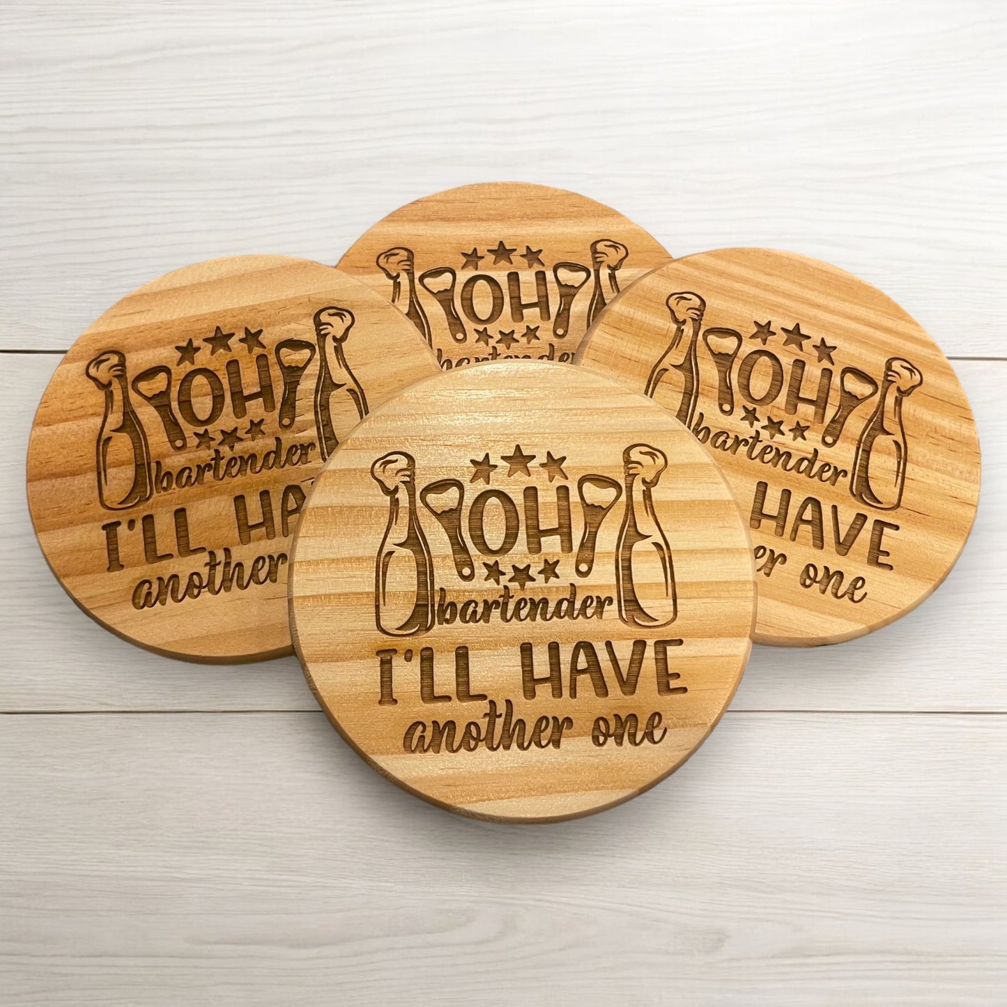 Wood Coaster Sets