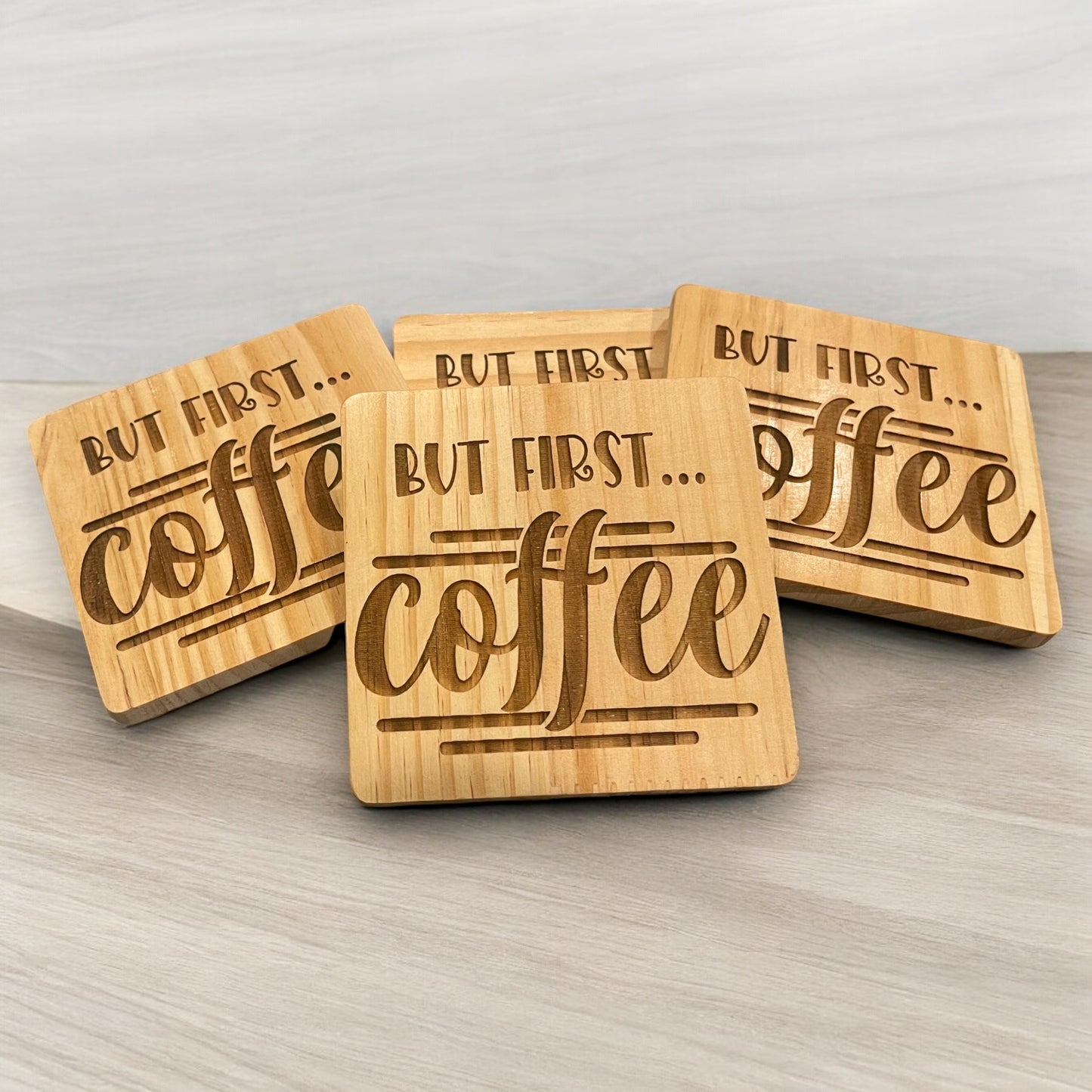 Wood Coaster Sets
