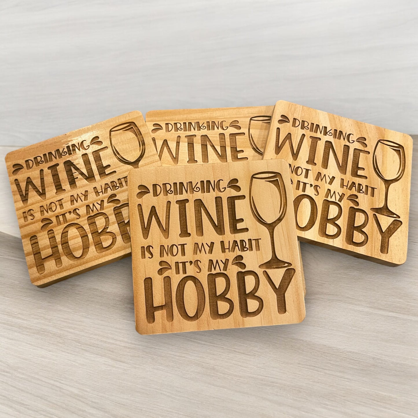 Wood Coaster Sets