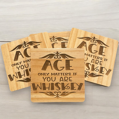 Wood Coaster Sets