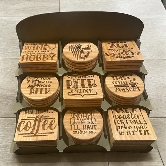 Wood Coasters