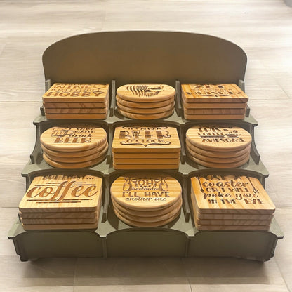 Wood Coaster Sets