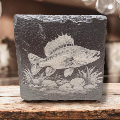 Create Your Own Fish Slate Coaster Sets