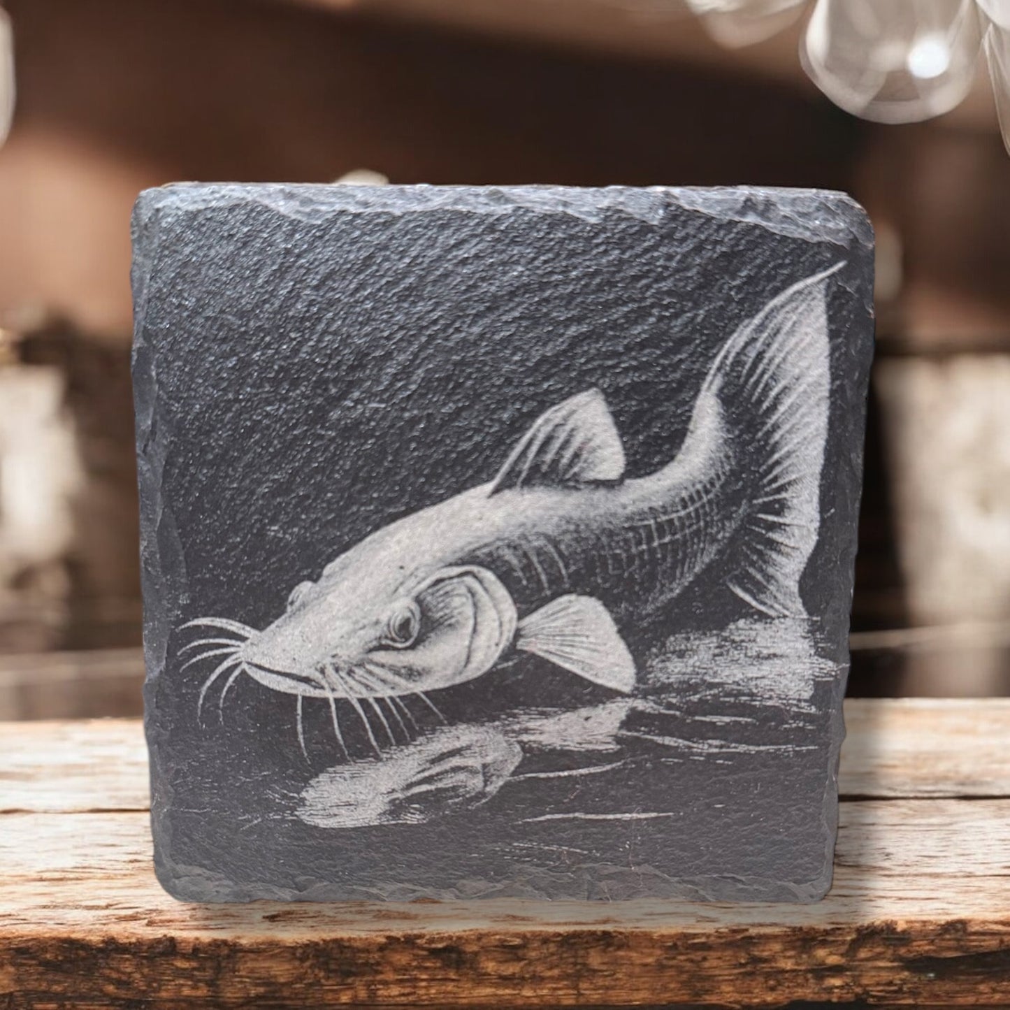 Create Your Own Fish Slate Coaster Sets
