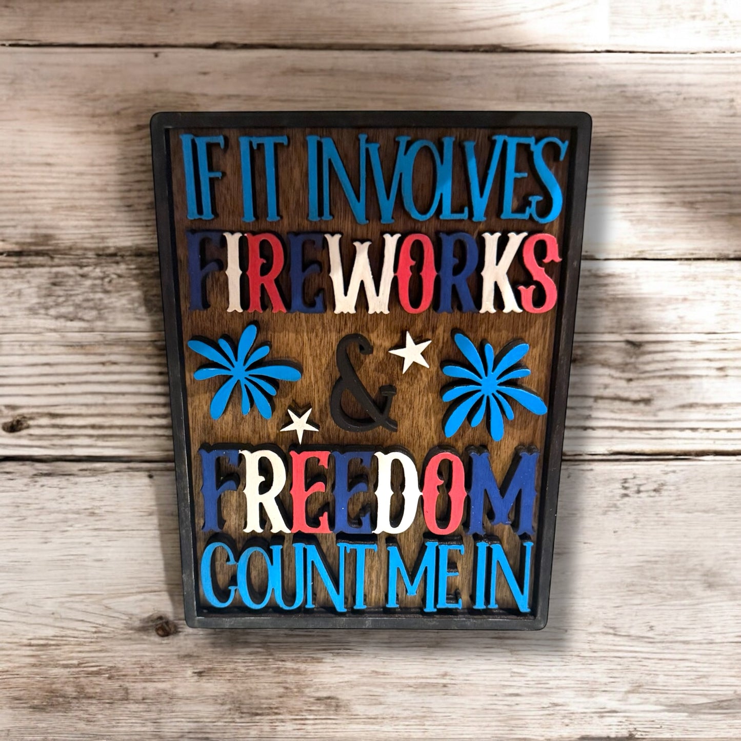 Fireworks and Freedom Tier Tray Set