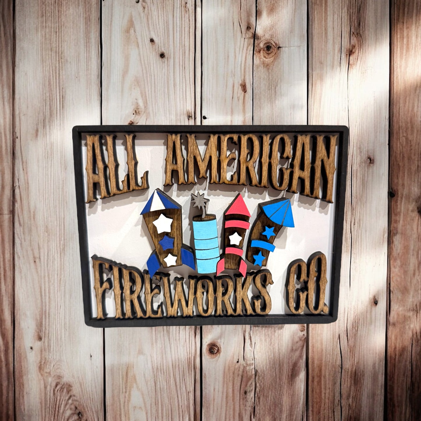 Fireworks and Freedom Tier Tray Set
