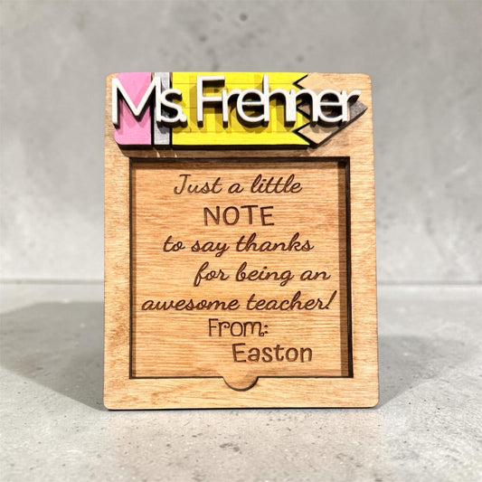 Post it Note Holder