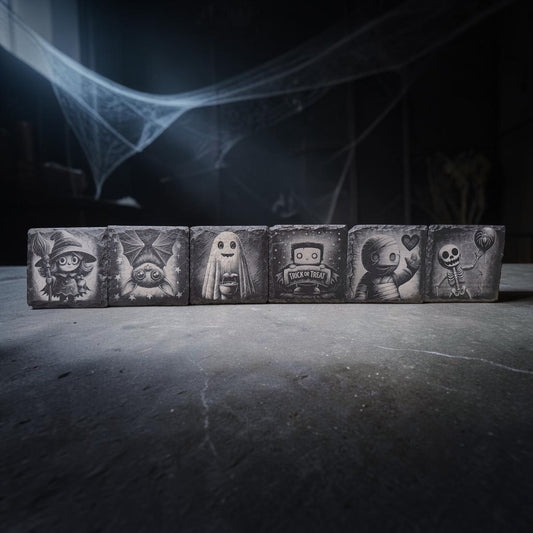 Cutesy Halloween Coaster Set